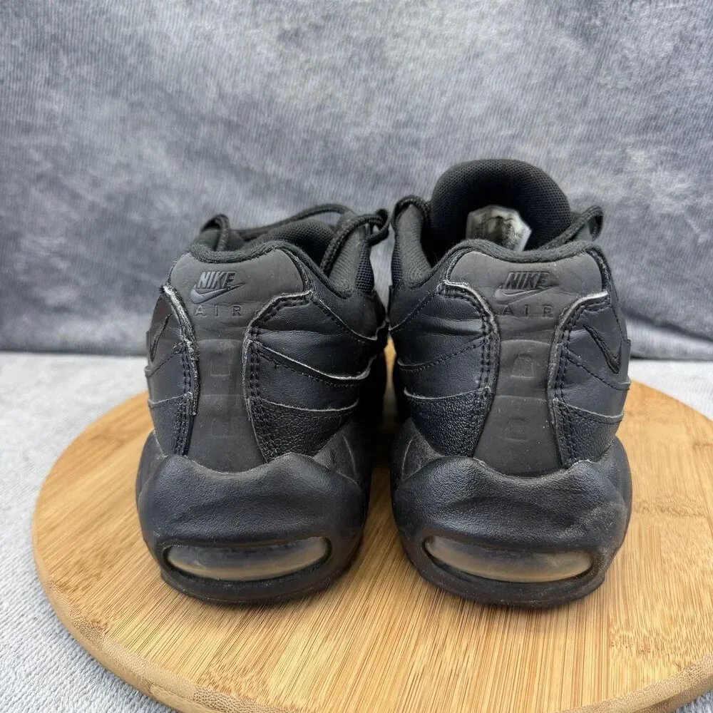 Nike Air Max 95 Shoes Boys Size 7Y Black Running Casual Sneakers CJ3906-001